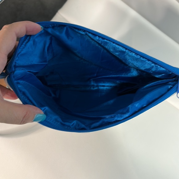 OOAK Agave Girl Mexican artisan butterfly flower embroidered clutch / wristlet - Picture 2 of 3